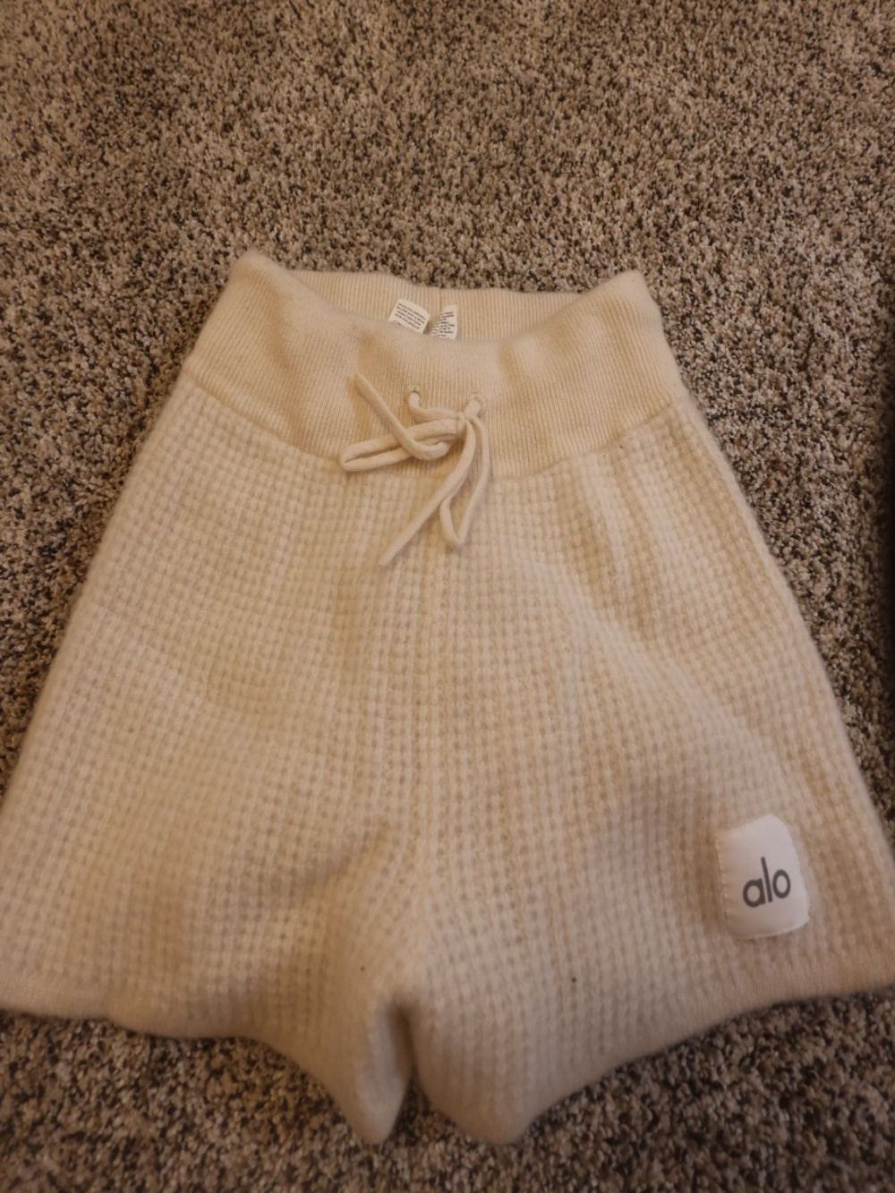 alo knit shorts